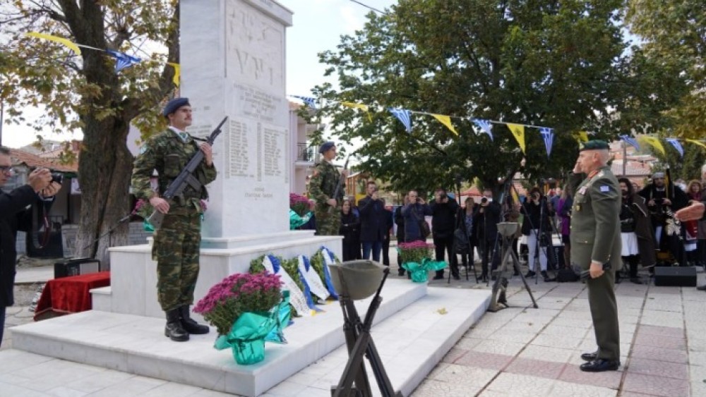 Ο αρχηγός ΓΕΕΘΑ στις εκδηλώσεις της επετείου απελευθέρωσης της Κέλλης