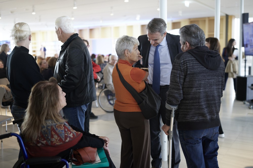 Μητσοτάκης για άτομα με αναπηρία: Διεκδικούμε μια καλύτερη ζωή για όλους