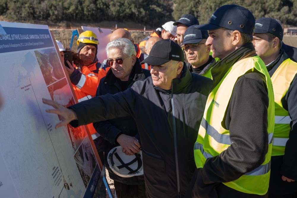 ΤΕΡΝΑ ΕΝΕΡΓΕΙΑΚΗ: στο μεγαλύτερο έργο παραγωγής και αποθήκευσης ενέργειας της χώρας ο πρωθυπουργός