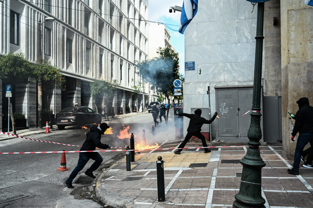 Επεισόδια στο πανεκπαιδευτικό συλλαλητήριο