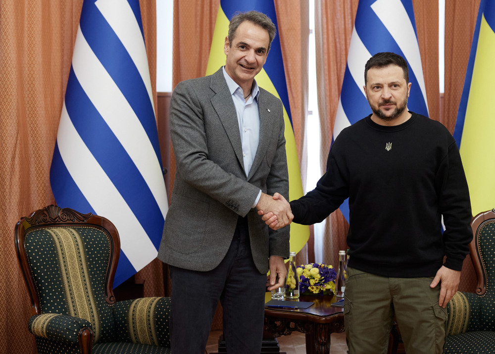 Συμφωνία Ζελένσκι-Μητσοτάκη για προμήθεια αμερικανικού φυσικού αερίου από την Ελλάδα