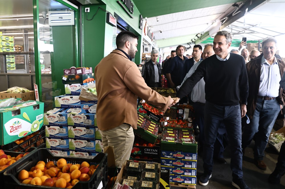 Κυριάκος Μητσοτάκης από Ρέντη: Ενθαρρυντικά δείγματα ότι ο πληθωρισμός αρχίζει να κάμπτεται