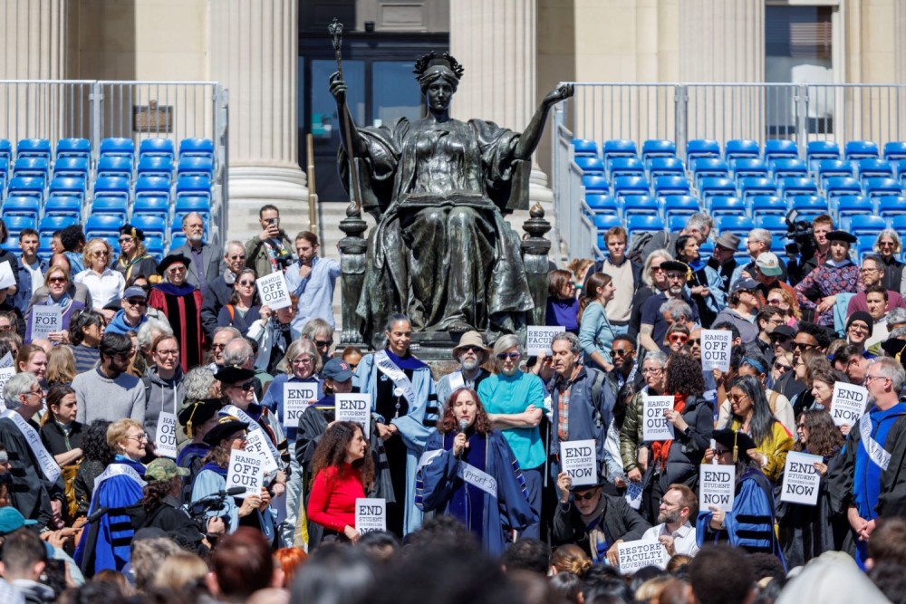 Πάνω από 130 συλλήψεις στη Νέα Υόρκη σε διαδηλώσεις φοιτητών υπέρ των Παλαιστινίων