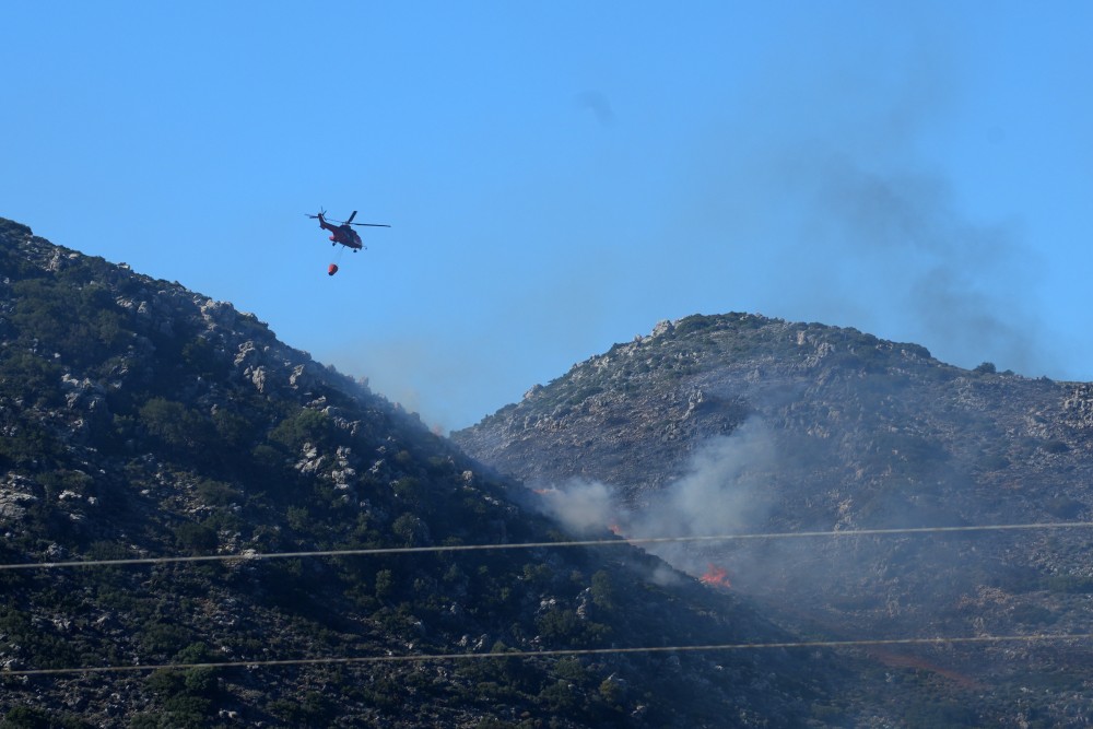 Υψηλός ο κίνδυνος πυρκαγιάς αύριο Κυριακή σε όλη την Κρήτη