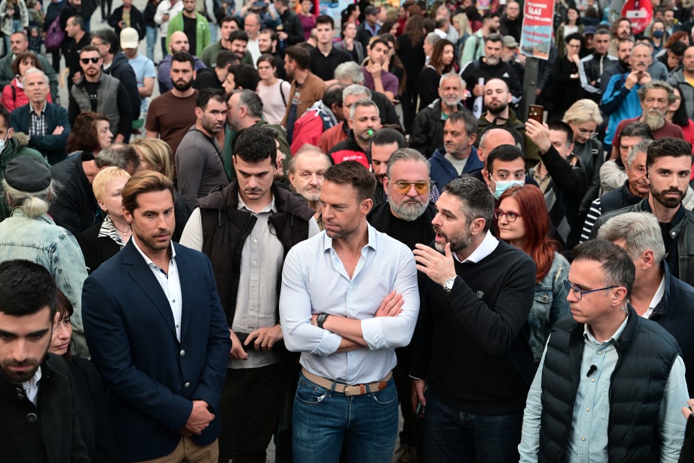 Η ασφάλεια του Στέφανου Κασσελάκη, απομάκρυνε πρώην βουλευτή του κόμματος από συγκέντρωση στα Ιωάννινα