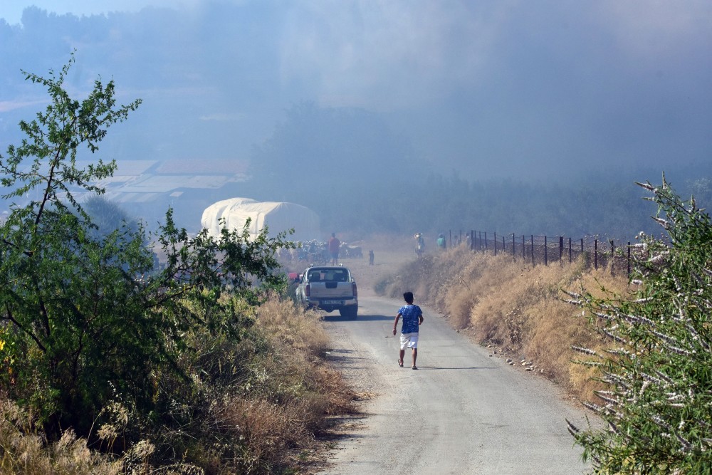 Φωτιά στην Αργολίδα: μήνυμα 112 στους κατοίκους του οικισμού Δούκα Βρύση