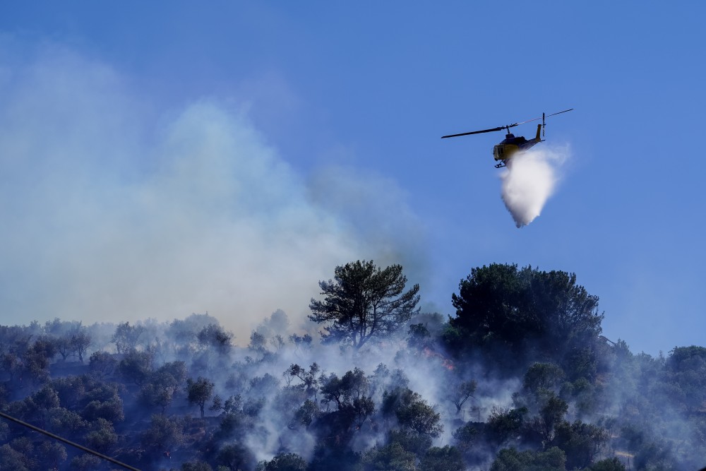 Φωτιά στην Επίδαυρο - Μεγάλη κινητοποίηση της Πυροσβεστικής