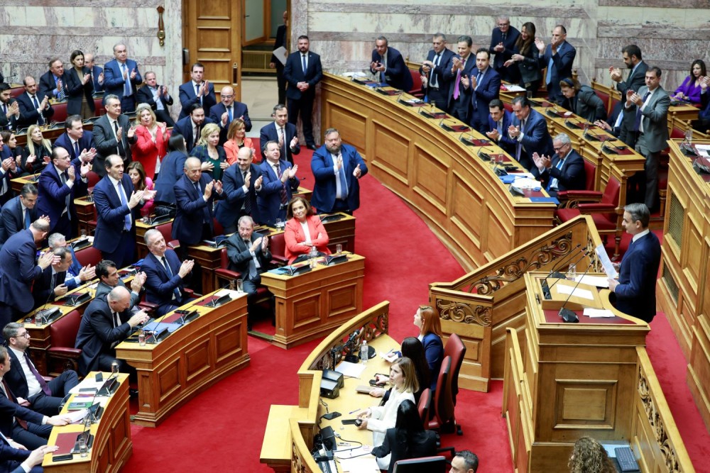 Συνεδριάζει την Τετάρτη, υπό την προεδρία του Μητσοτάκη, η Κοινοβουλευτική Ομάδα της ΝΔ