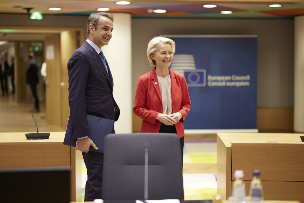 Μητσοτάκης: Στήριξη στην πρόταση της Φον ντερ Λάιεν να ενεργοποιηθεί η ρήτρα διαφυγής στις αμυντικές δαπάνες