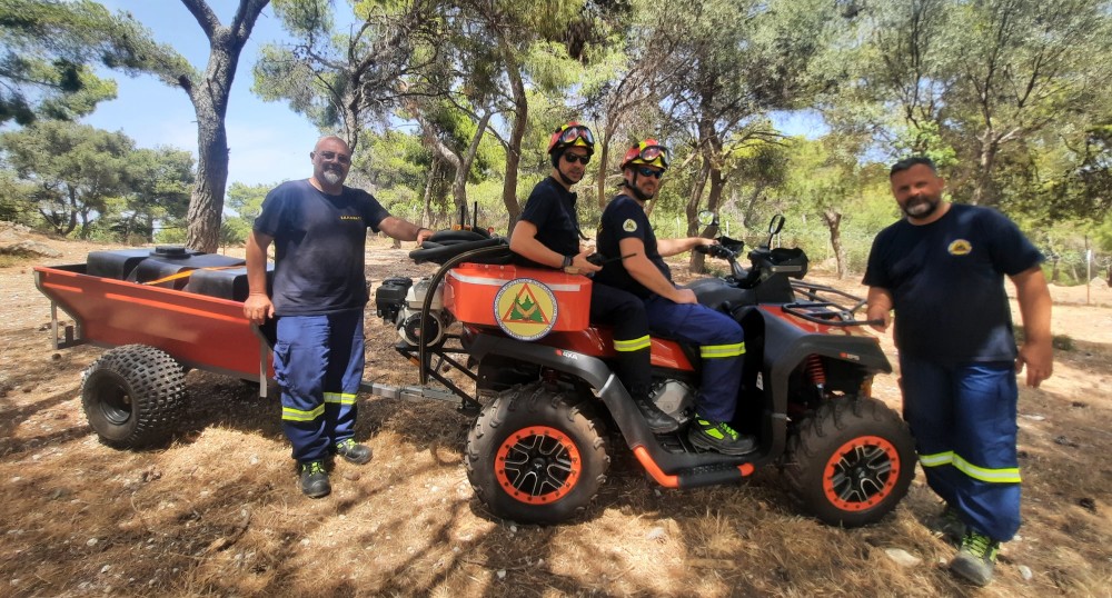 Όμιλος Επιχειρήσεων Σαρακάκη: στο πλευρό των Εθελοντών Πολιτικής Προστασίας ΒΑ Υμηττού