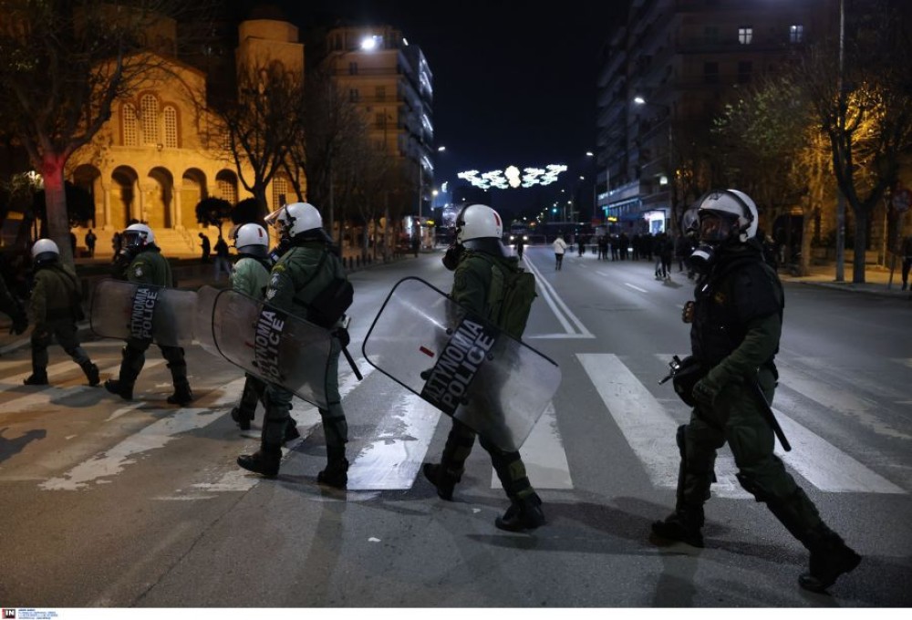 Θεσσαλονίκη: επεισόδια στη μνήμη του Γρηγορόπουλου: 112 συλλήψεις -  Μολότοφ  τώρα στα δικαστήρια