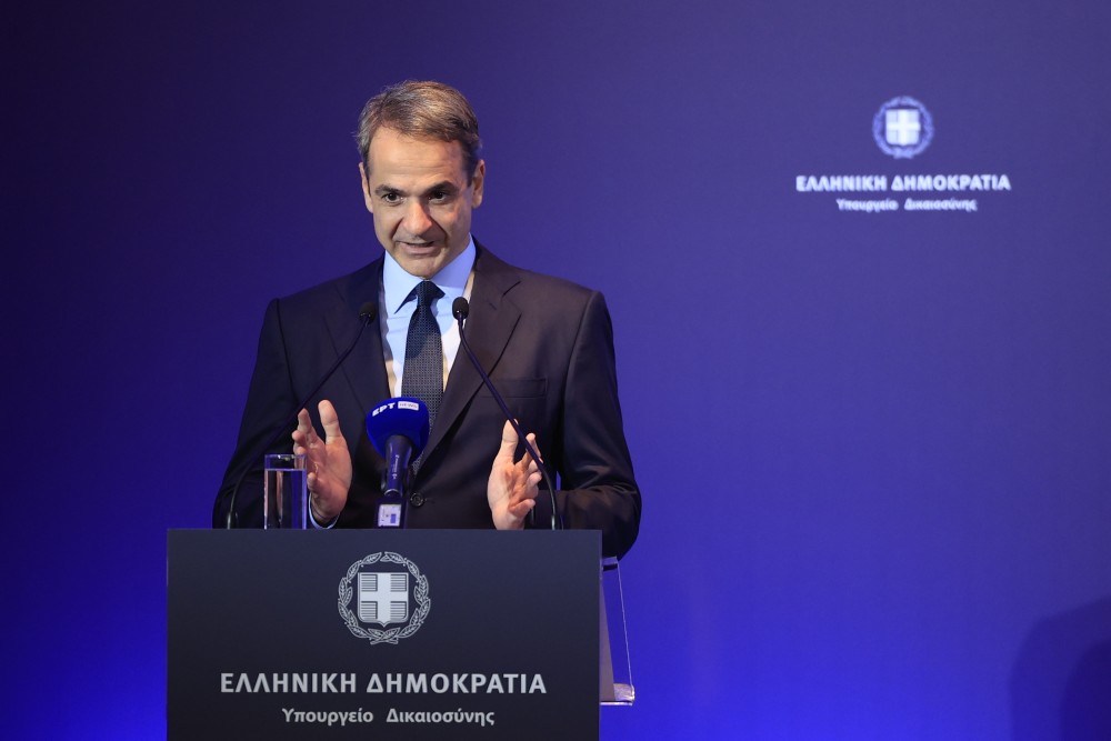 Κυριάκος Μητσοτάκης: Η Δικαιοσύνη είναι σαν το οξυγόνο