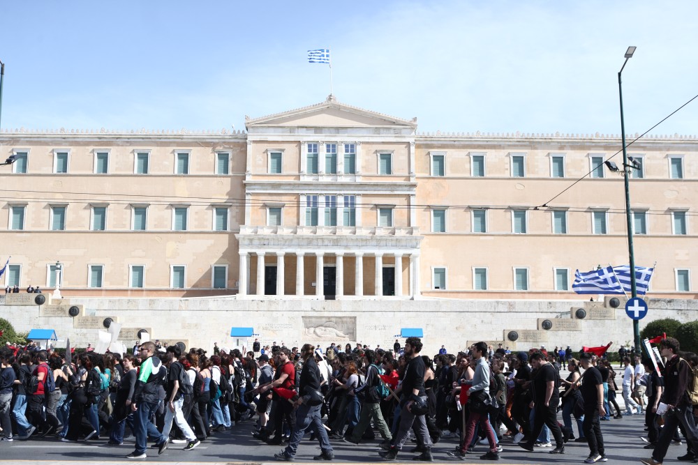 Πορεία για τα Τέμπη: Άνοιξε για την κυκλοφορία των οχημάτων το κέντρο της Αθήνας