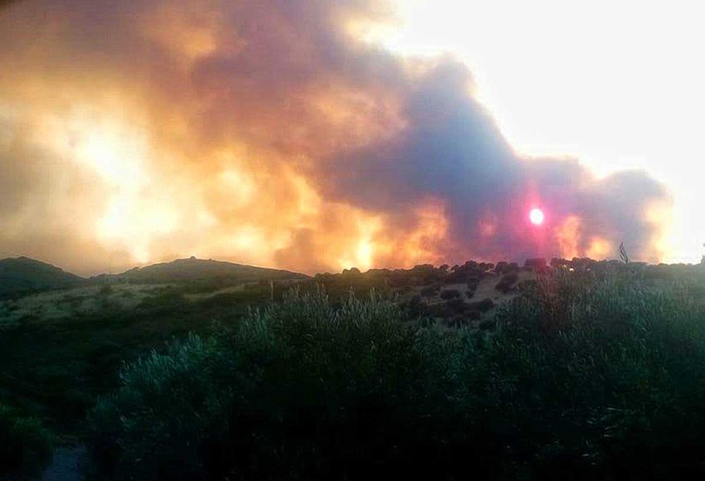Ενισχύονται οι δυνάμεις της πυροσβεστικής στις Κεραμειές Κεφαλονιάς – Μαίνονται τα μέτωπα στην Ηλεία
