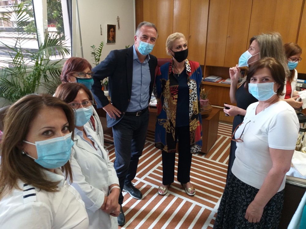 Καλαφάτης: Συνεχής η μάχη κατά της πανδημίας και η φροντίδα για τον συνάνθρωπο