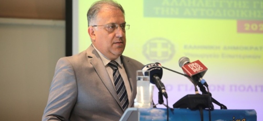 Θεοδωρικάκος: Ζητούμενο να γίνει πράξη η ένταξη έργων 2,5 δισ. ευρώ στο πρόγραμμα «Αντώνης Τρίτσης»