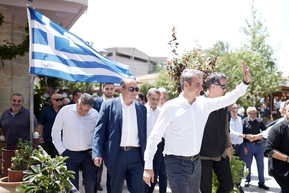 Κυριάκος Μητσοτάκης: Δρομολογείται ολιστική μελέτη διαχείρισης των υδάτων της Κρήτης