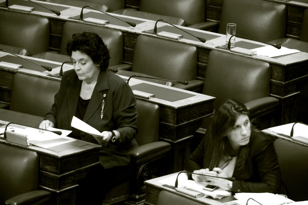 Νέα ένταση Κωνσταντοπούλου - Κανέλλη: αριστερόμετρο, χούντα και 27 λεπτά λόγου (video)