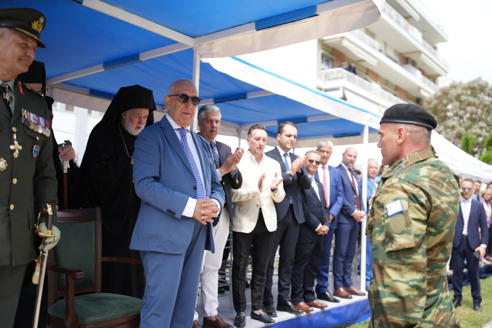 Ο Νικήτας Κακλαμάνης στον εορτασμό για την απελευθέρωση της Αλεξανδρούπολης