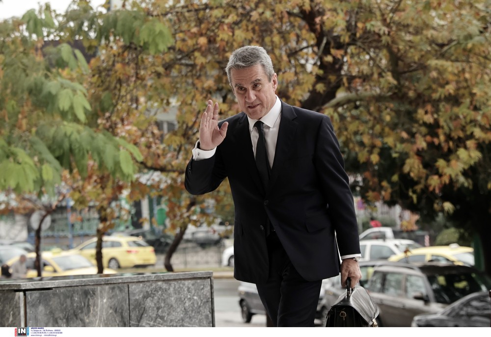 Σκευωρία Novartis: Συνεχίζεται η κατάθεση Λοβέρδου στη δίκη των κουκουλοφόρων μαρτύρων