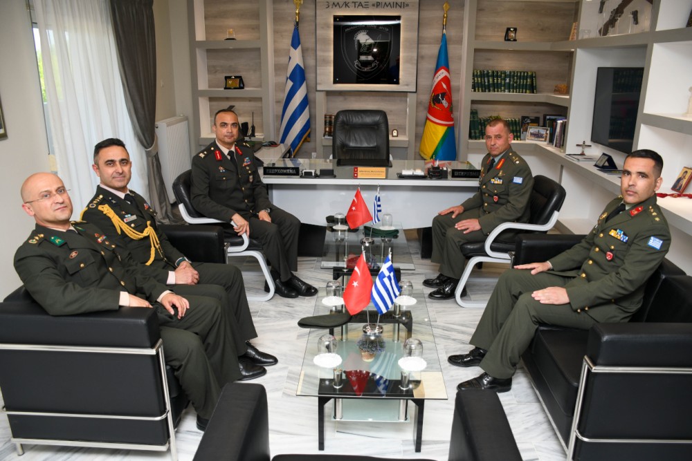 ΜΟΕ: συνάντηση ταξίαρχων Ελλάδας-Τουρκίας στον Έβρο (photos)