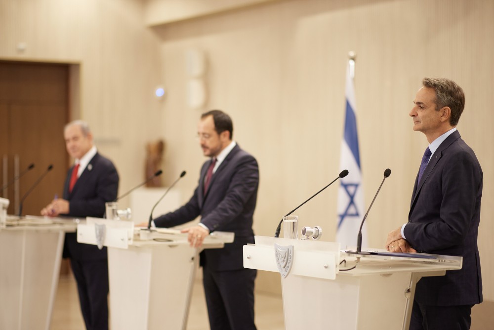 Αναθέρμανση της Τριμερούς Ελλάδας-Κύπρου-Ισραήλ με πρόσκληση σε ΗΠΑ-Ινδία