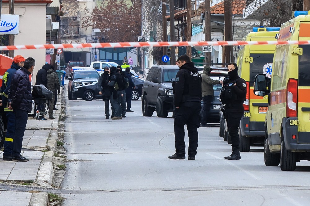Τηλεφώνημα για τοποθέτηση βόμβας σε τράπεζα στην Λάρισα