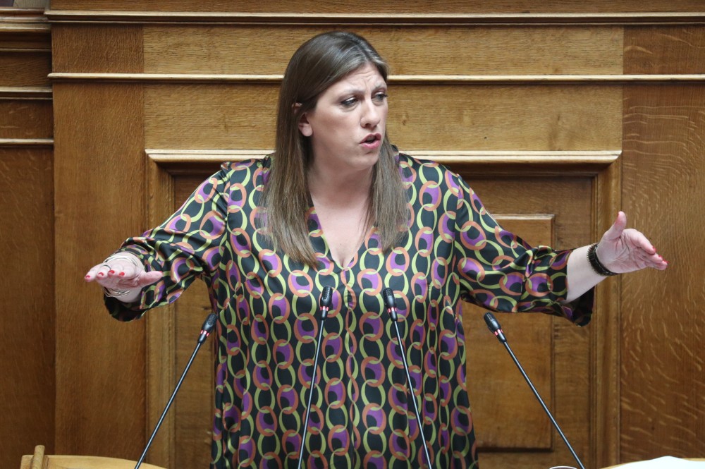 Κωνσταντοπούλου: «δικάζει» τη στάση της κυβέρνησης για τη Γάζα