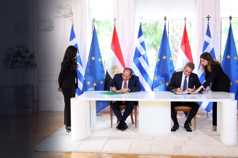 Κοινή διακήρυξη Ελλάδας-Αιγύπτου: Συνεργασία σε ενέργεια και σταθερότητα στην περιοχή