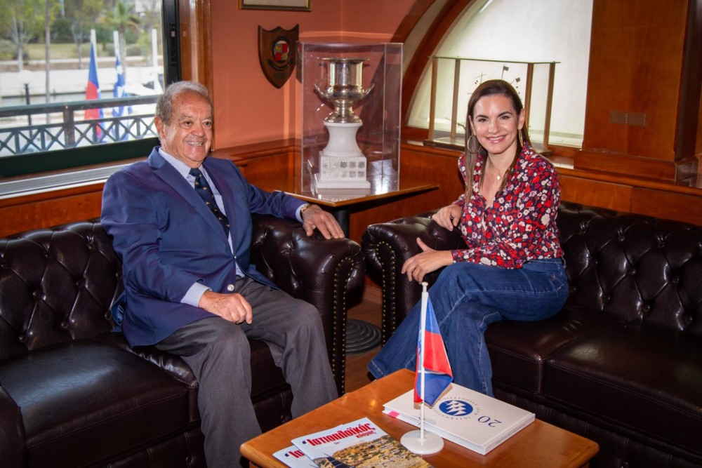 Επίσκεψη Όλγας Κεφαλογιάννη στα γραφεία του ΠΟΙΑΘ