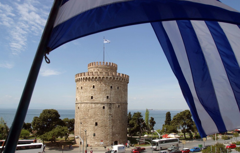 Η μέρα που ο «Πύργος του Αίματος» στη Θεσσαλονίκη έγινε Λευκός