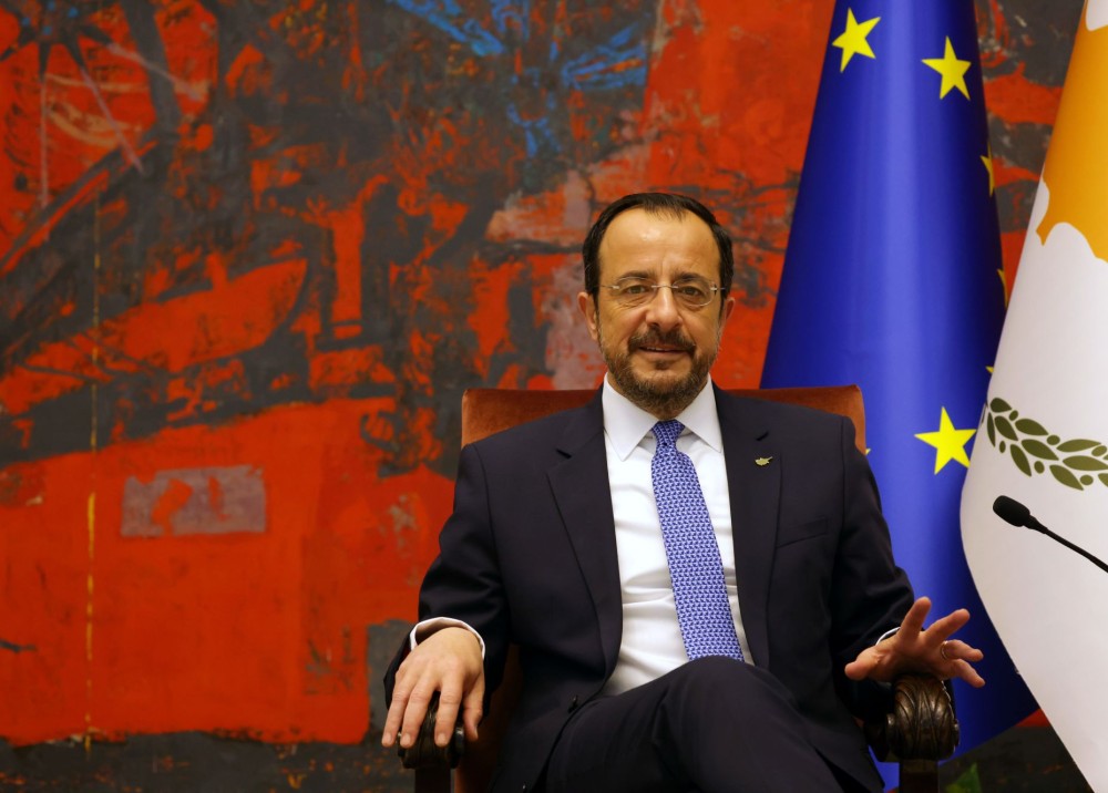 Σύντομη συνομιλία Χριστοδουλίδη-Ερντογάν για το Κυπριακό στα Τίρανα (photos)