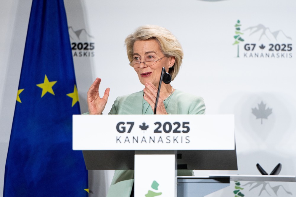Φον ντερ Λάιεν: Στόχος η συμφωνία με τις ΗΠΑ πριν από την προθεσμία