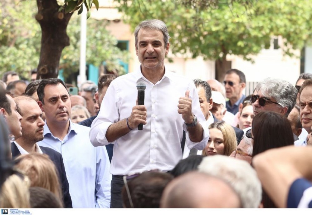 Μητσοτάκης από τα Μέγαρα - «Το 2027 οι Έλληνες θα εμπιστευθούν τη δύναμη που μπορεί να εγγυηθεί τη σταθερότητα» (photos)