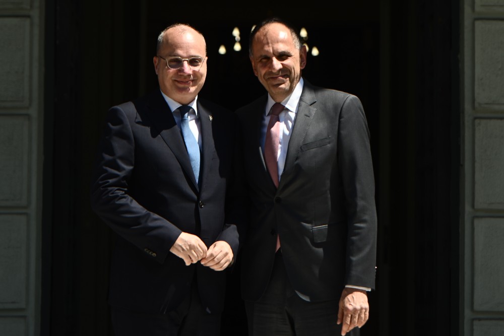 Γιώργος Γεραπετρίτης στον Αλβανό ομόλογό του: Ισχυρός κρίκος η ελληνική εθνική μειονότητα