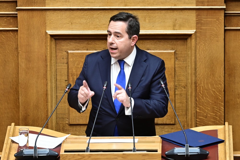 Βουλή - Μηταράκης για Τέμπη: Πολιτικό μίσος και ακρότητες απειλούν τη Δημοκρατία (video)