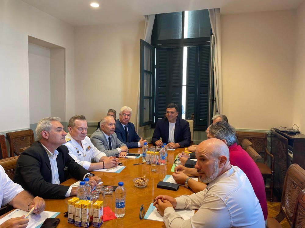 Κικίλιας από Κέρκυρα: «Έργα λιμενικών υποδομών και αφαλάτωσης στα νησιά του Ιονίου με ρυθμούς που απαιτεί η κοινωνία» (photos)
