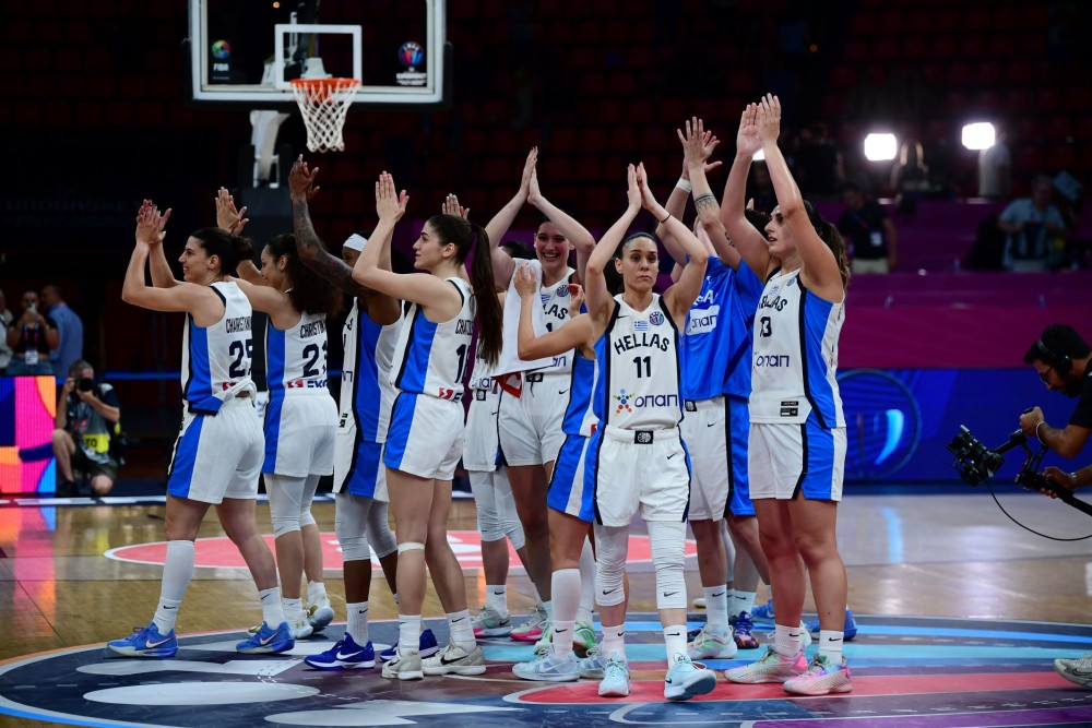 EuroBasket γυναικών: εντυπωσιακή πρεμιέρα για τις «γαλανόλευκες» - Άνετη νίκη επί της Ελβετίας με 87-65 (video)