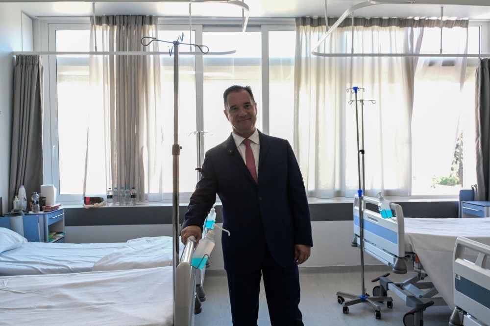 Γεωργιάδης - Ευαγγελισμός: εγκαινίασε αίθουσες βραχείας νοσηλείας ογκολογικών ασθενών (photos)