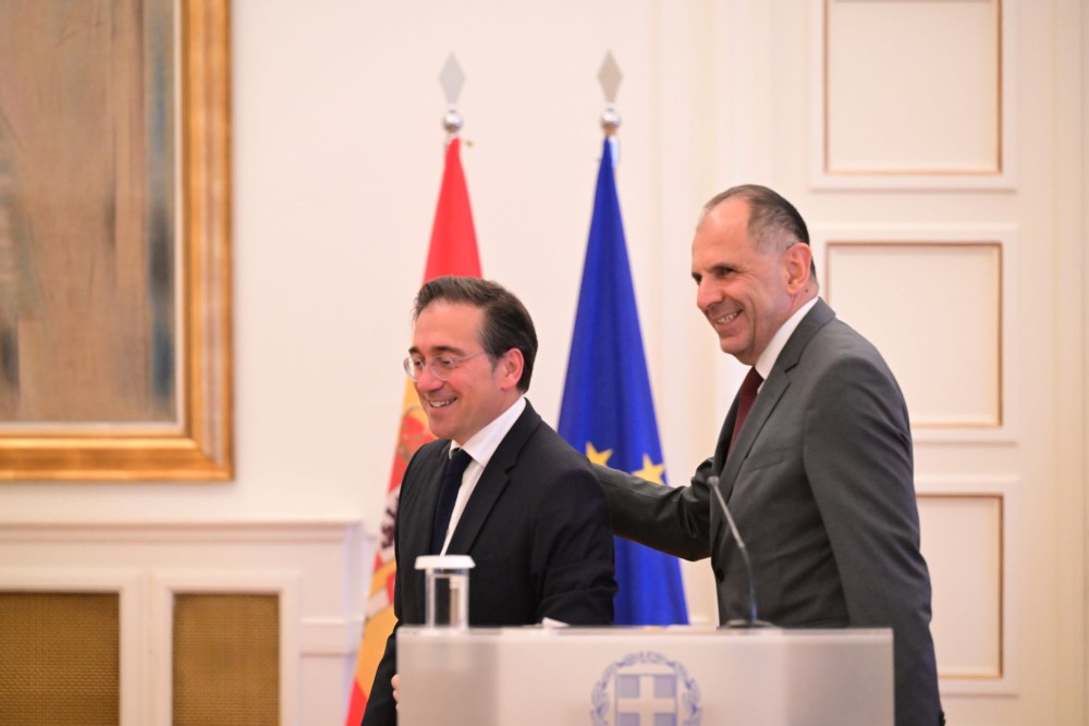Συνάντηση Γεραπετρίτη με τον Ισπανό ομόλογό του: Η Ευρώπη πρέπει να γίνει πιο ισχυρή από ποτέ