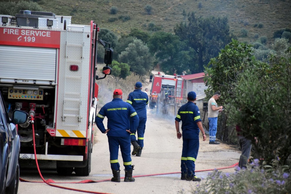 Πυρκαγιά ξέσπασε στον Ασπρόπυργο