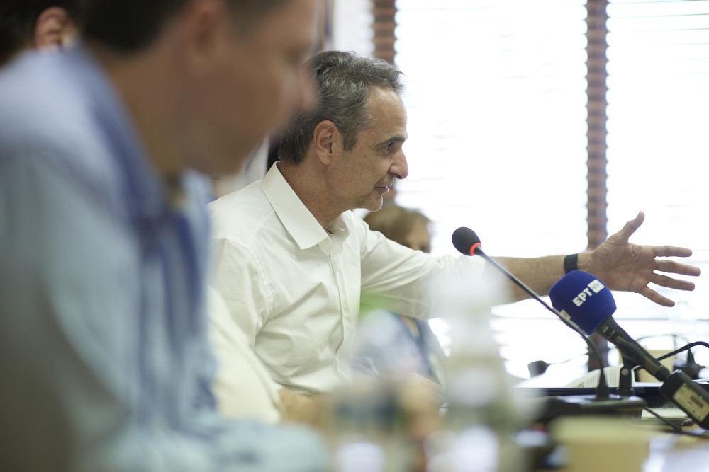 Συνάντηση Μητσοτάκη με δημάρχους: «Δρομολογούμε έργα που κάνουν τη ζωή στη Δυτική Θεσσαλονίκη καλύτερη»