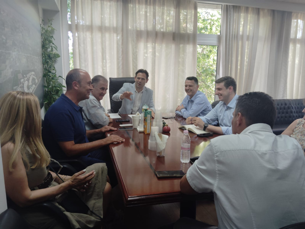 Θεσσαλονίκη: Επίσκεψη Μπεκίρη και Παπαγεωργίου στον Δήμο Θερμαϊκού