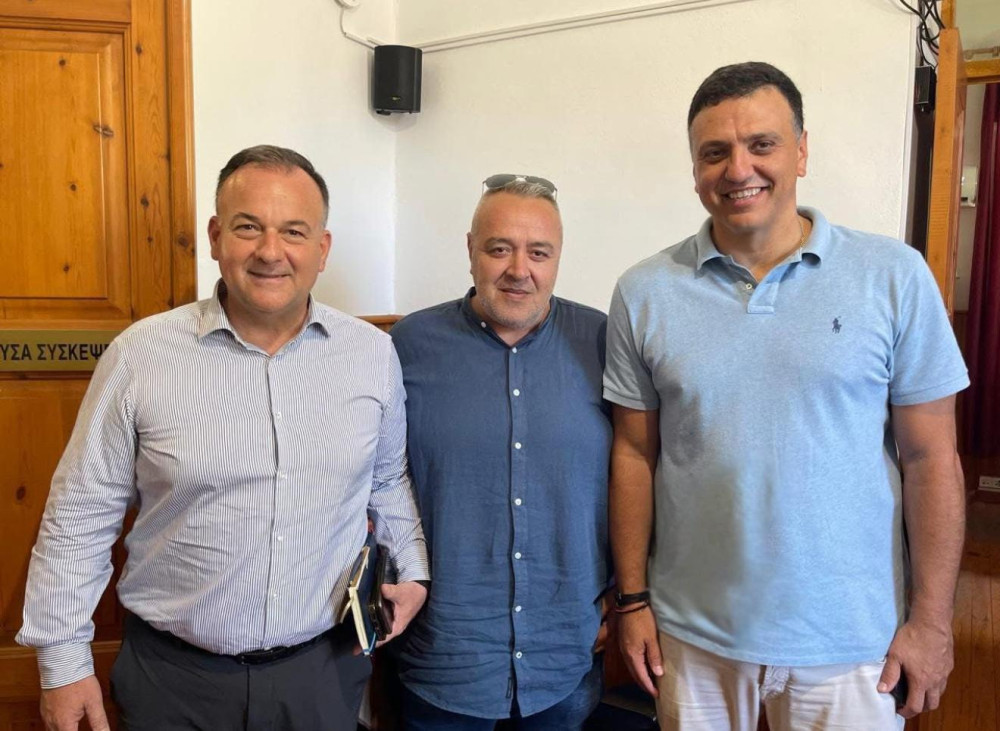 Κικίλιας από Λέρο: «Αναβαθμίζουμε τις λιμενικές υποδομές - Προχωράμε σε μονάδες αφαλάτωσης» (photos)