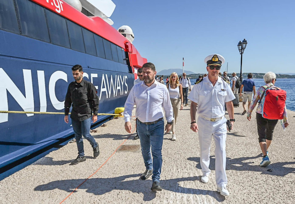 Αυτοψία Χαρδαλιά σε έργα στις Σπέτσες: Πάνω από 10 εκατ. από την Περιφέρεια Αττικής στο νησί
