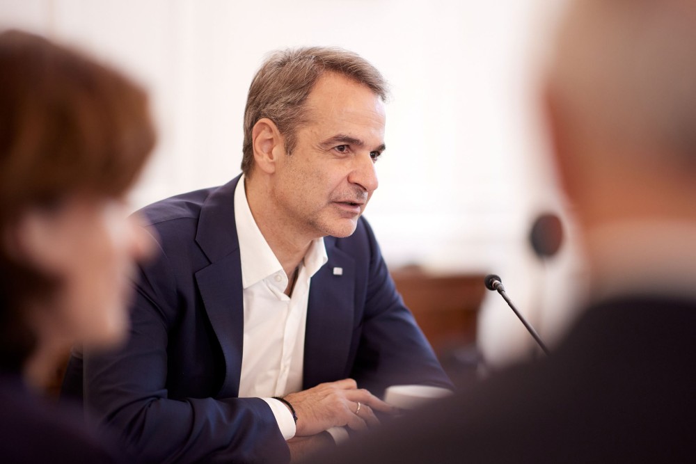 Συνάντηση Μητσοτάκη με Γάλλους επιχειρηματίες: Περιφερειακός κόμβος η Ελλάδα (photos)