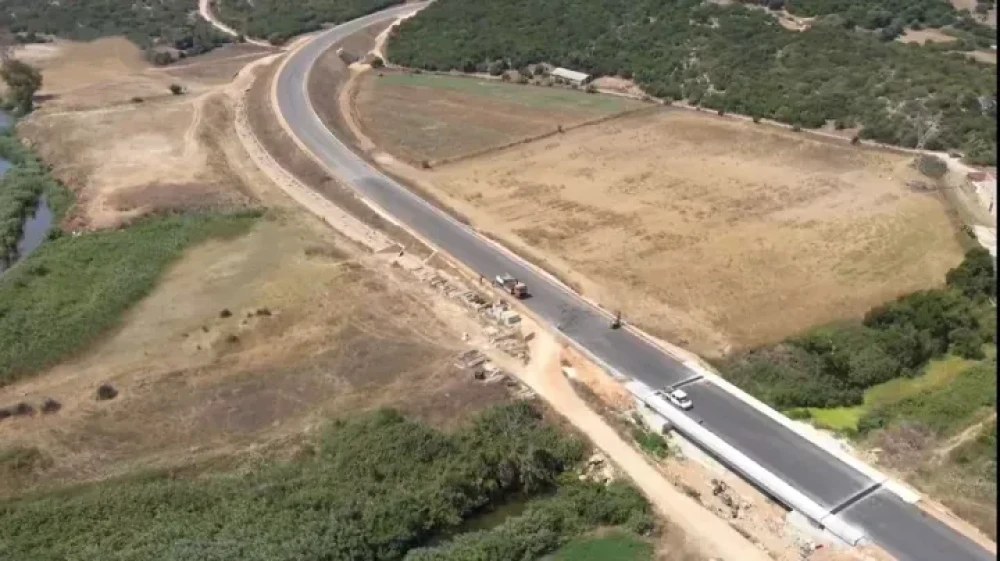 Στην κυκλοφορία η παράκαμψη του Αγίου Νικολάου στον οδικό άξονα Βόνιτσα – Λευκάδα (video)