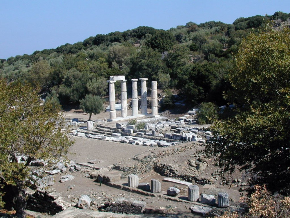 Σαμοθράκη: προχωρά η αποκατάσταση του Ιερού των Μεγάλων Θεών