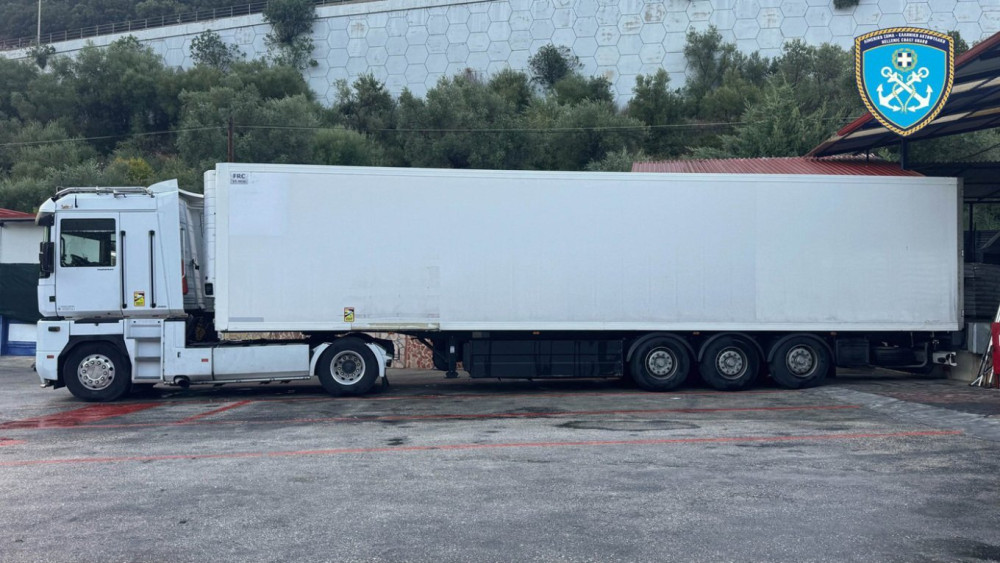Ηγουμενίτσα: συνελήφθη 52χρονος με ναρκωτικά κρυμμένα σε φορτηγό αξίας 2,7 εκατ. ευρώ