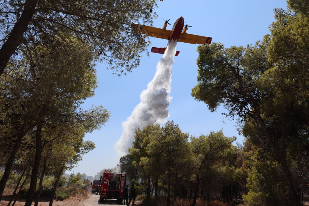 Ακραίος κίνδυνος πυρκαγιάς σε Αττική, Βοιωτία και Εύβοια